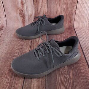 *READ* Kizik Unisex Size M12 W13.5 Madrid Eco Knit Shoes Graphite Hands Free